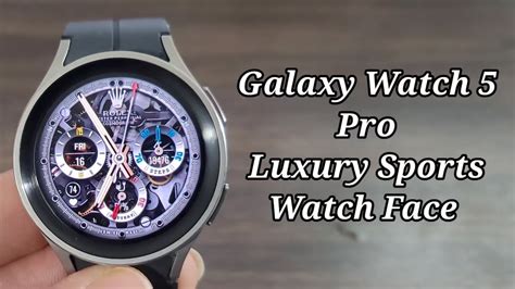 rolex watch face galaxy watch 5